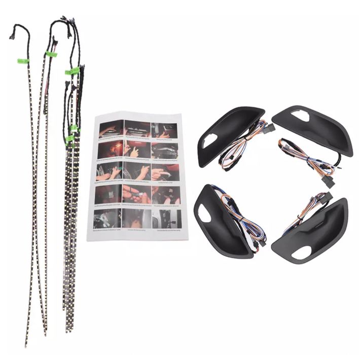 Kit lumini Led lumina ambientala ambient Doua culori Bmw 5 F10 F11