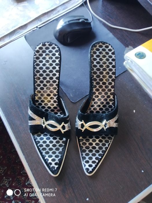 Обувь женская вечерняя  на шпильках