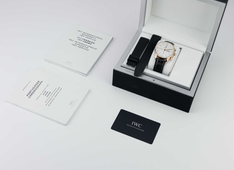 IWC Portuguese Chronograph 41mm Rose Gold IW371480