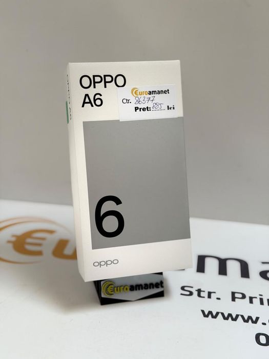 Telefon mobil OPPO A6, 6GB RAM, 256GB -P-