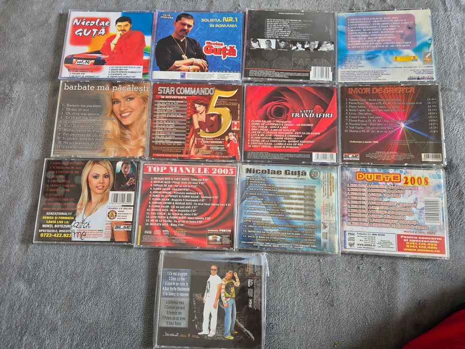 Cd-uri manele in stare perfecta