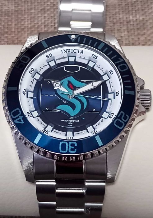 Ceas Invicta NHL Seattle Kraken Quartz Blue Dial 42248 – Barbati