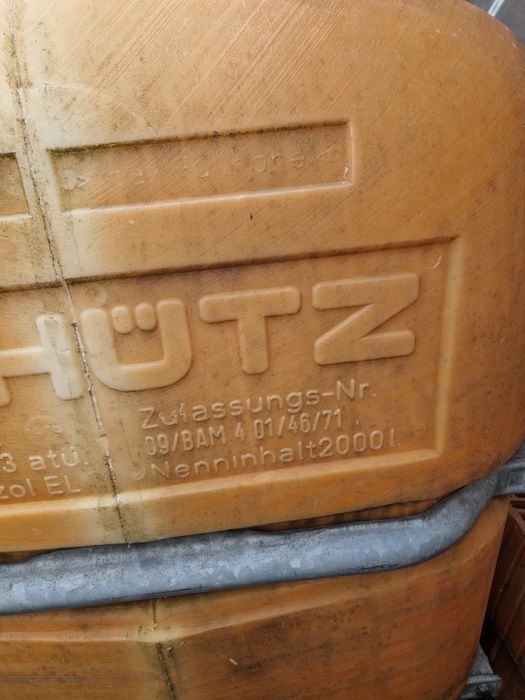 Butoaie ulei 1500/2000l