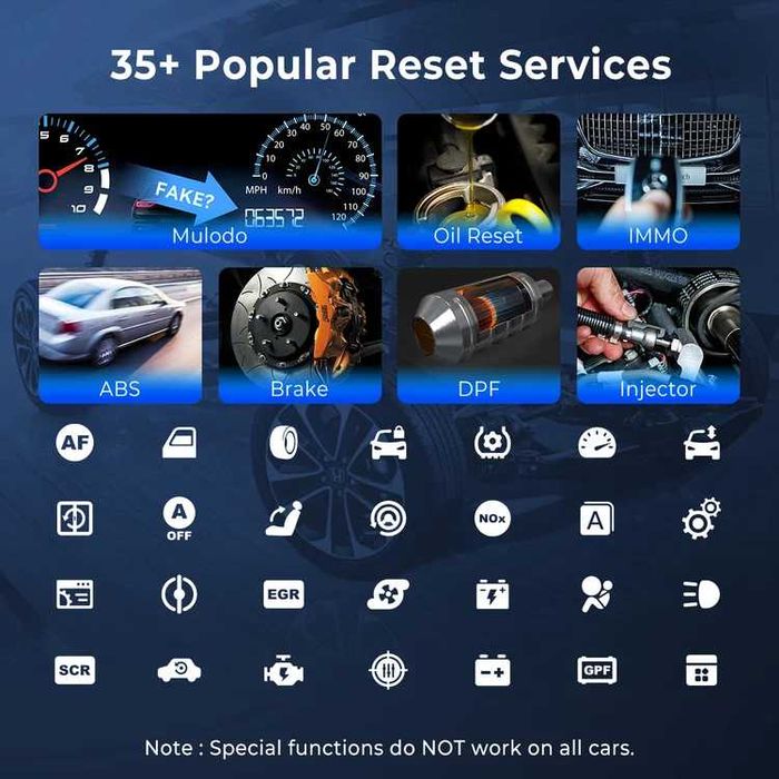 Професионален автомобилен диагностичен скенер MUCAR 892BT (AI & Bi-Directional)