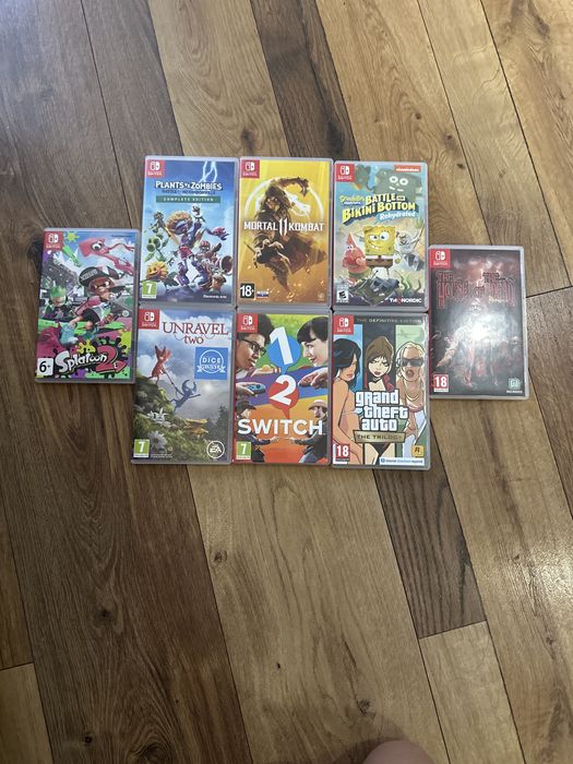 Продаю Nintendo Switch 2 + чехол + 11 игр
