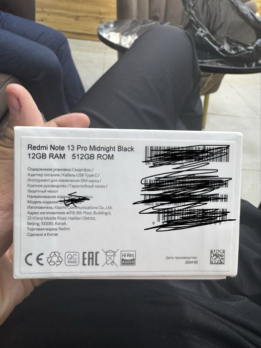 Redmi Note 13 Pro 12/512