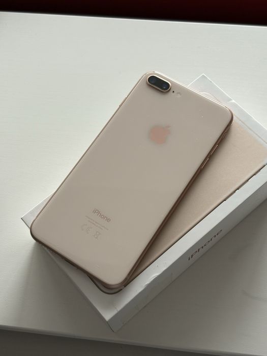 iPhone 8 Plus 64 gb, Gold, impecabi, baterie 97%