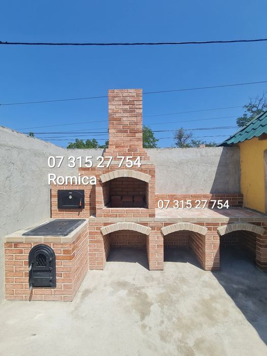 Grătare din cărămidă aparentă