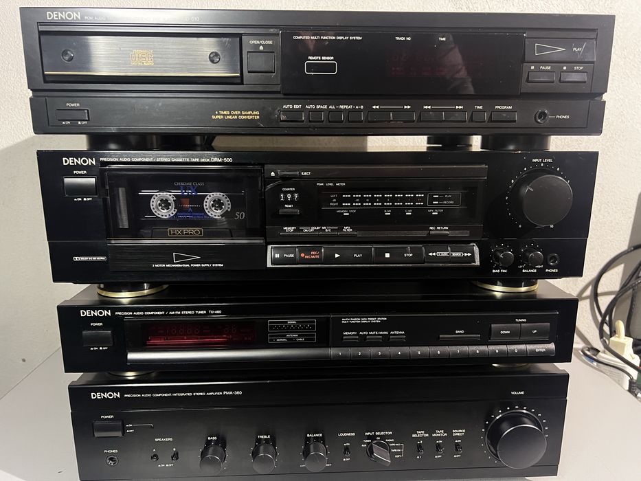Адио сет DENON перфектно състояние