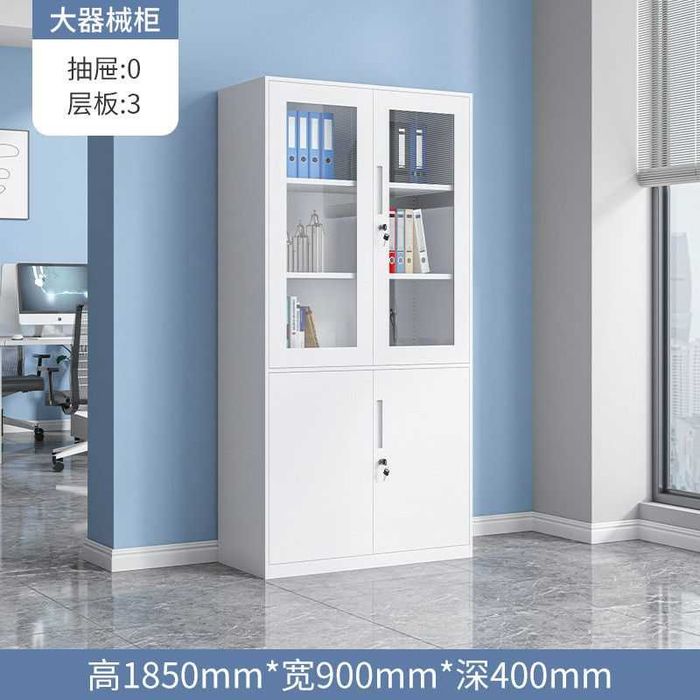 Зангламайдиган пўлатдан китоб жавони кучли металл токчалар билан