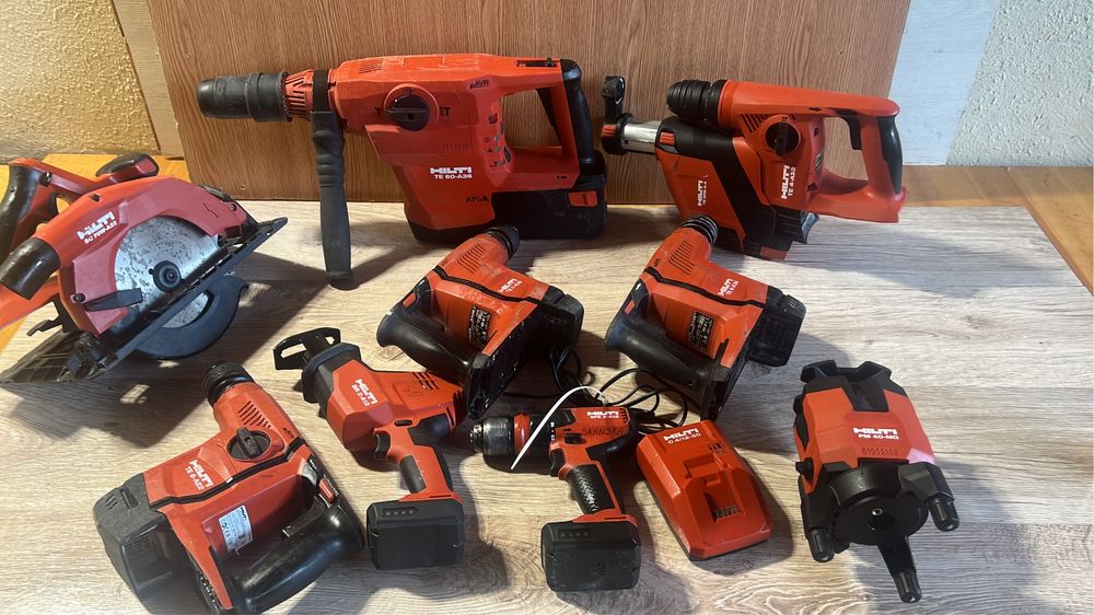 Hilti diferite scule prețuri