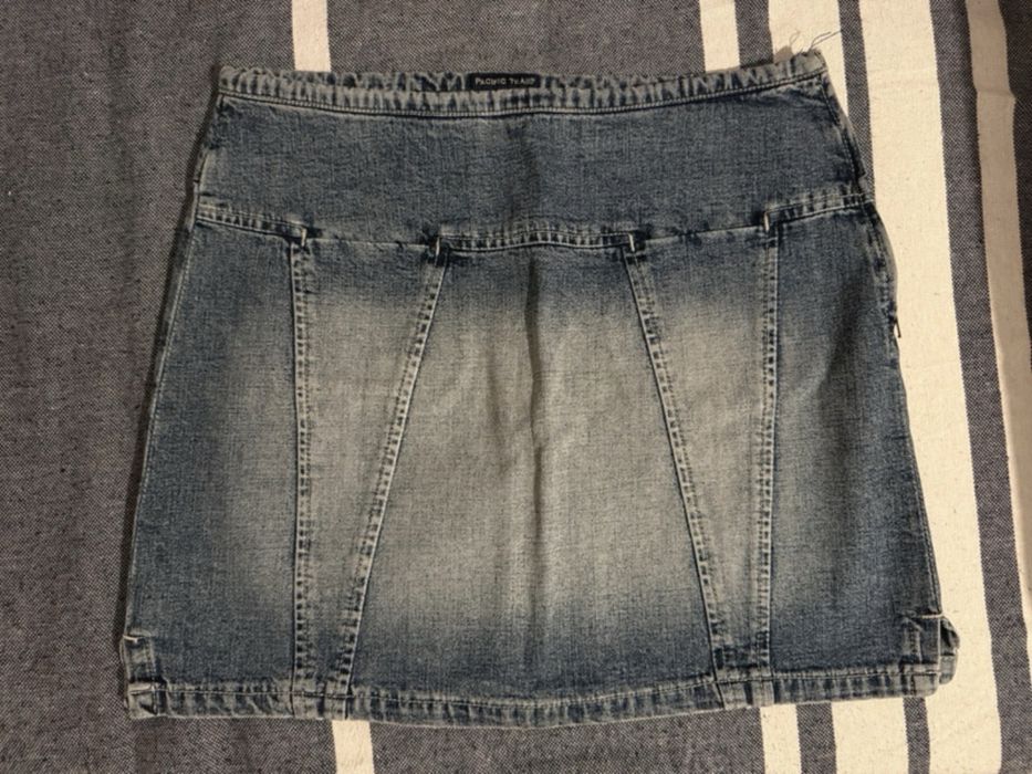 Fusta Mini Denim