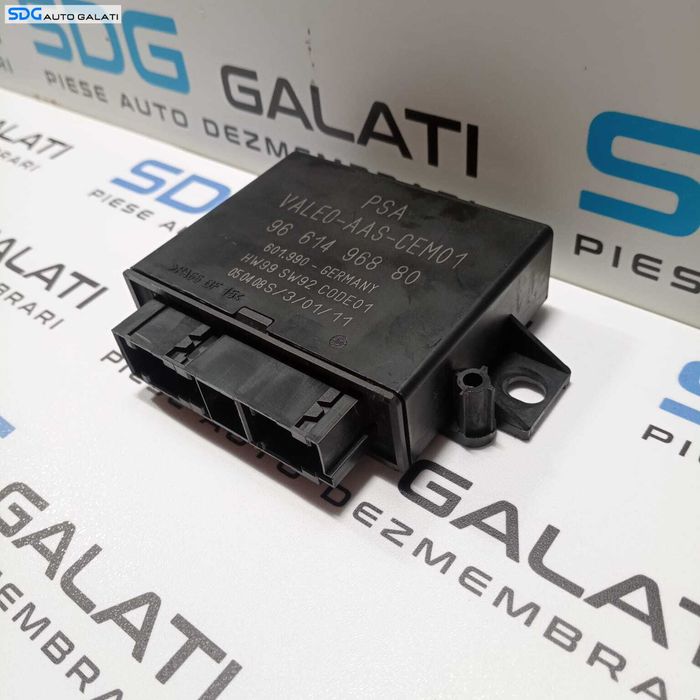Unitate Modul Calculator Senzori Parcare Parktronic Peugeot Expert 2007 - 2019 Cod 9661496880 [1819]
