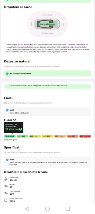 Vand/schimb Citroen C4 cactus an 2015