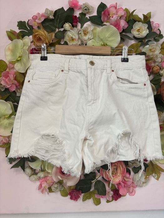 Къси дънкови панталони Mango  дамски