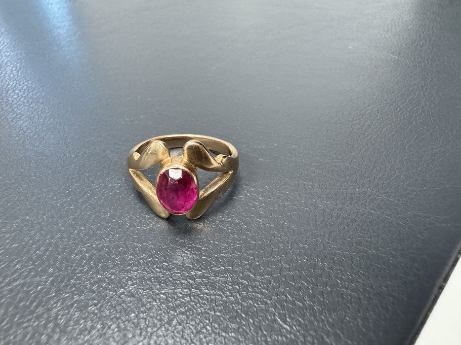 Кольцо золотое женское