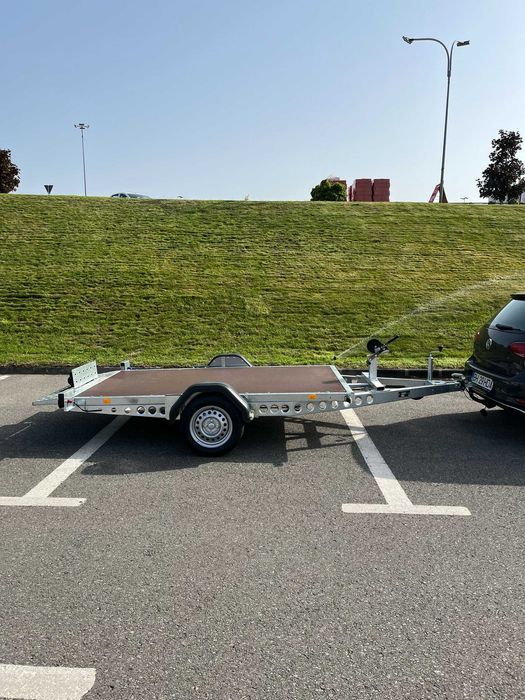 Platforma atv / moto 256×160 liftabila manual 750kg mono ax