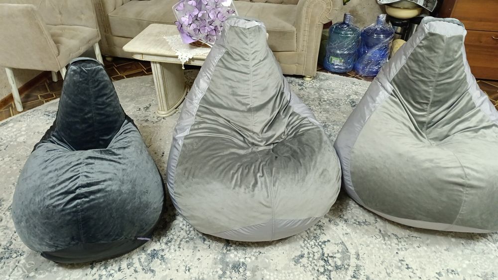 Бин бег. Кресло груша. Биг бег. Кресло мяч. Пуфик. Седушкаа.