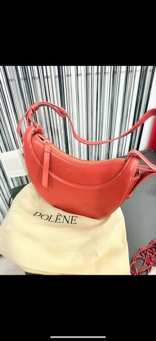 Geanta umar Polene, piele de vitel