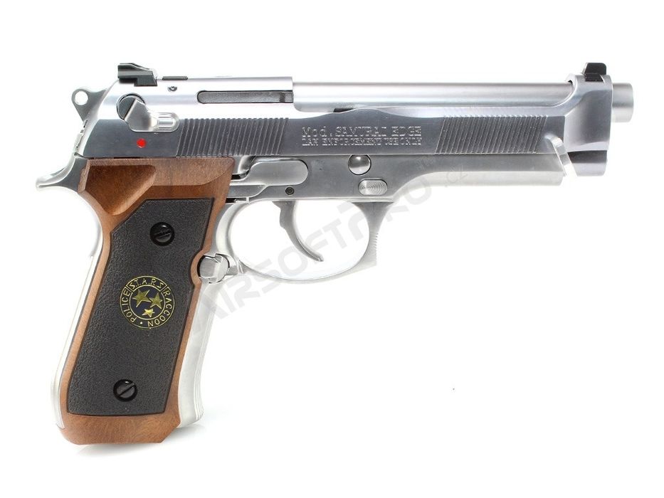 Pistol AIRSOFT Beretta M92 Full Auto Argintiu + Accesorii cadou