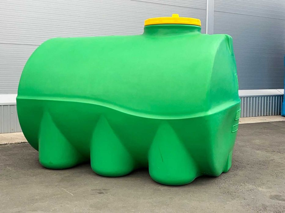 Емкость бак бочка 5000 литров горизонтальная цилиндрическая с завода