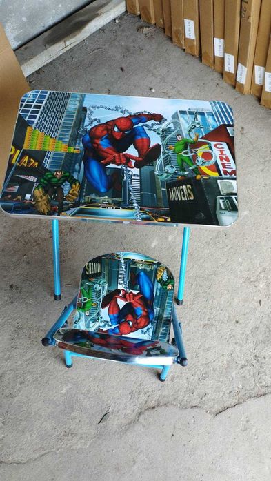 Детски чин - масичка със стол - различни герои