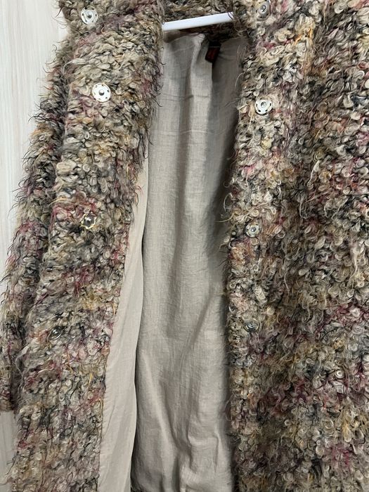 Дамско  пухкаво палто