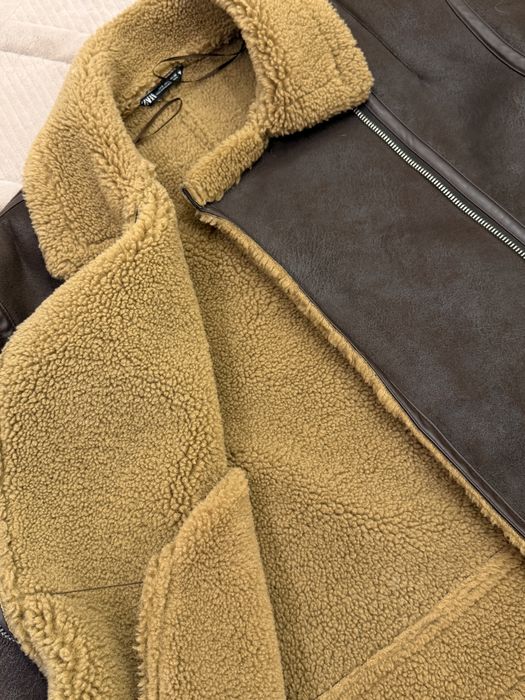 Дубленка, Zara, S