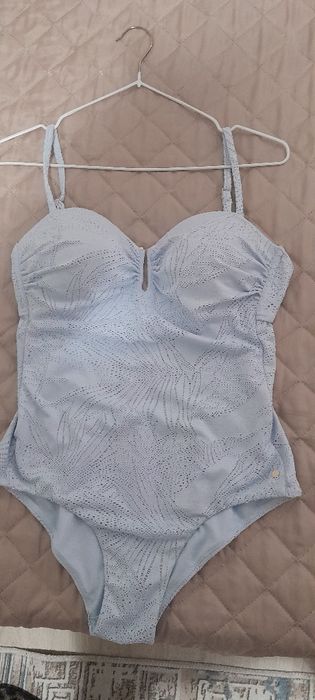 Цял бански в синьо