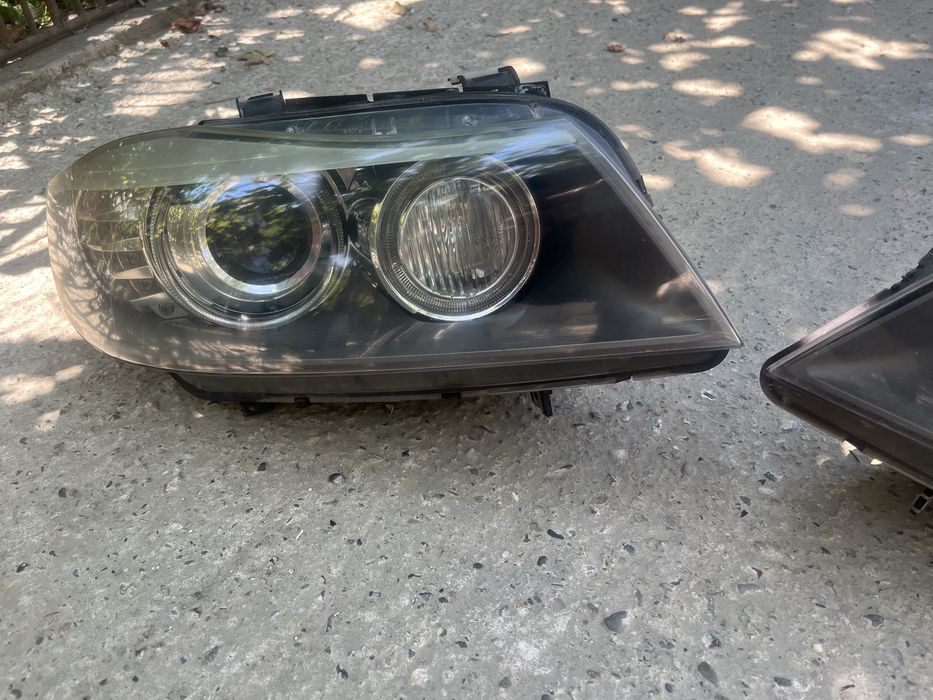 Far stanga bi-xenon adaptiv semnalizare led Bmw  E90 E91 facelift 2008-2012