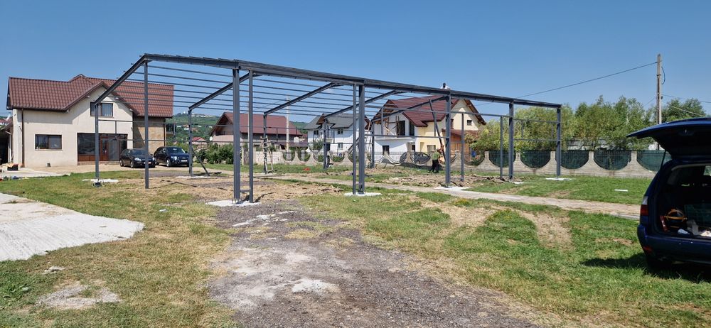 Vând hală metalica 20x10x4