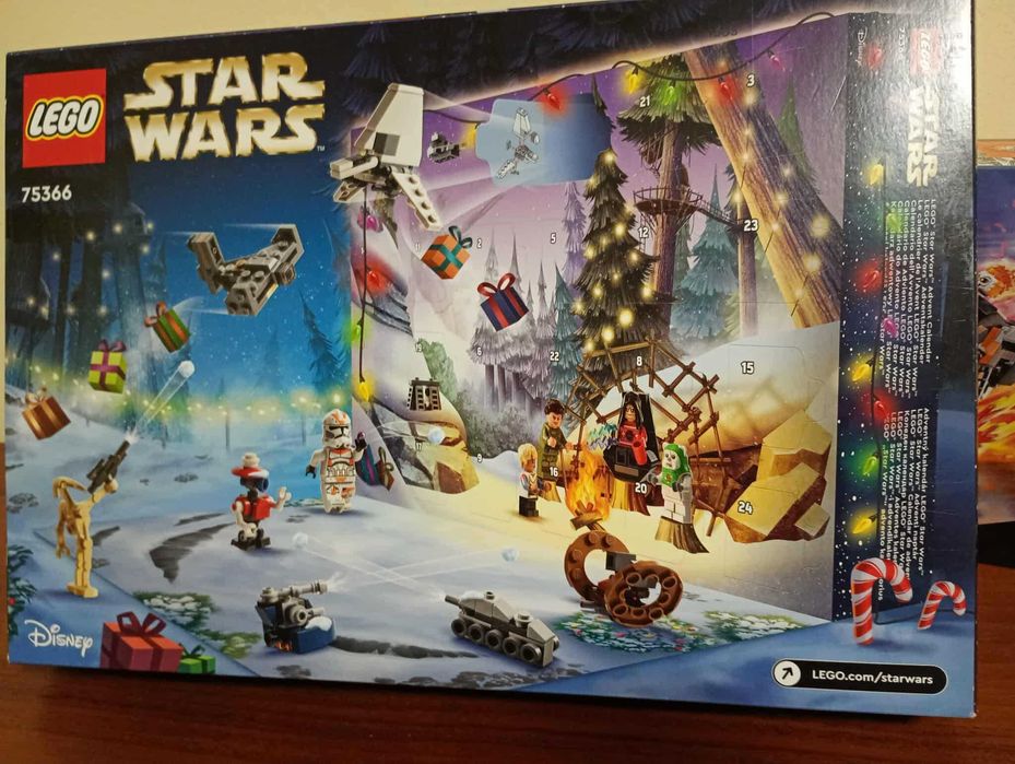 LEGO Star Wars Advent Calendar 2023 и Ghost Rider Mech & Bike