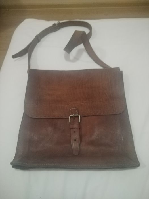 Кожена чанта от телешки бланк