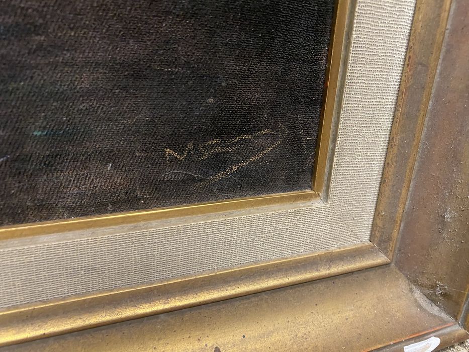 Френска картина маслени бои