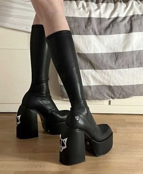 Ботинки кожаные NakedWolfe демисезон