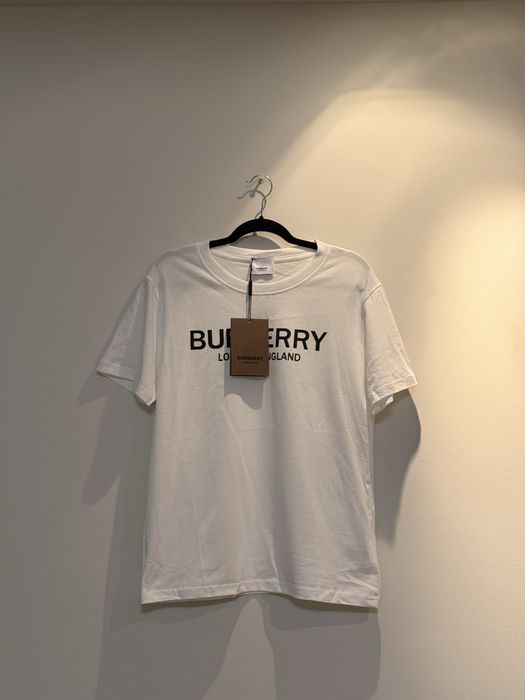 Tricou burberry alb