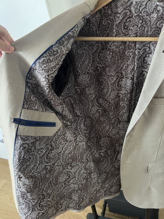 Sacou Massimo Dutti Bej