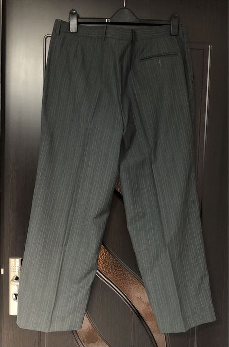 Costum barbati marime XXL marime 54 costum sacou pantaloni costum gri