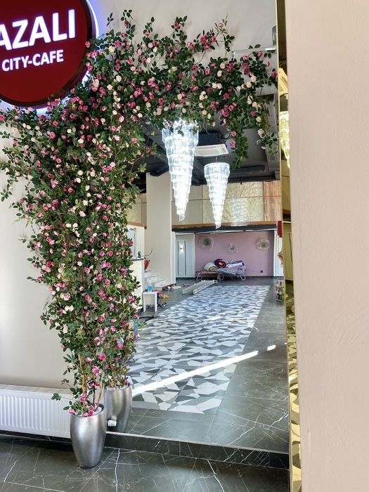 Цветочный декор оформление