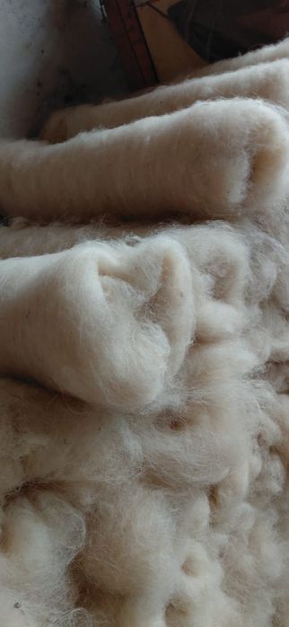 Lână spălată și prelucrata