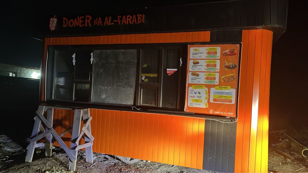 Киоск для общипита , 3*6  18 кв