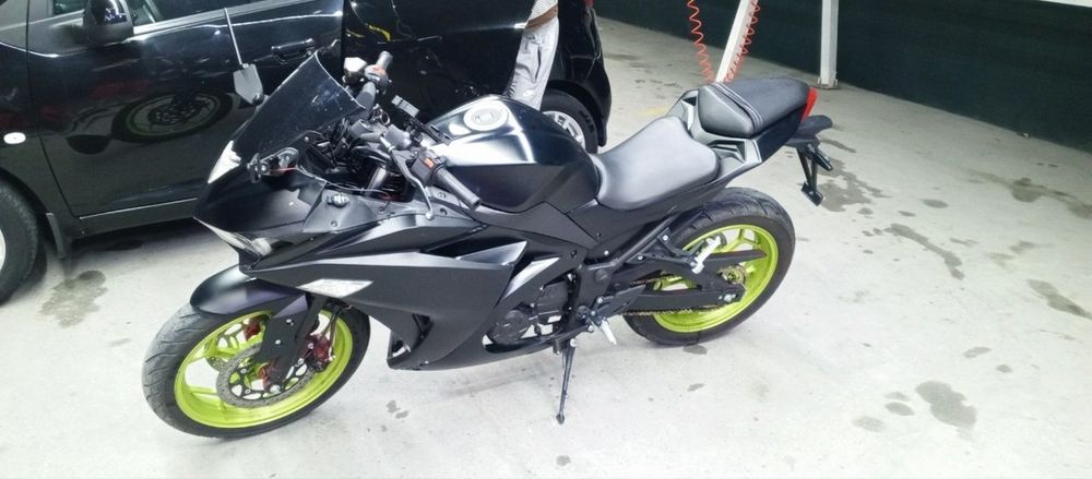Kavasaki 250 kuba matasikl idyql olasiz xaydisiz motor xadovoy hammasi