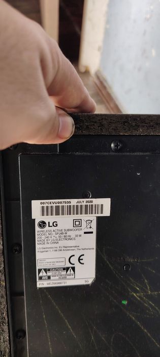 Vând Soundbar lg sj3