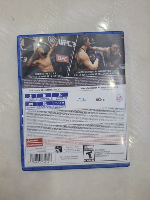 Ufc 3 на Playstation