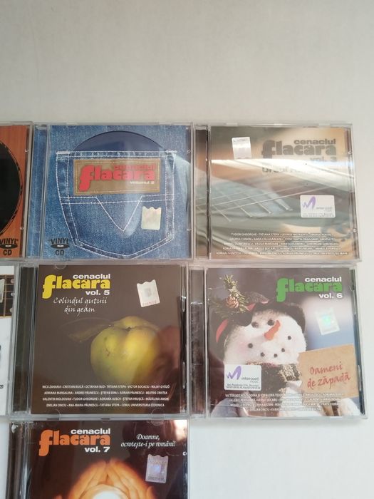 CD Cenaclul Flacără, lot de 7 Cd-uri