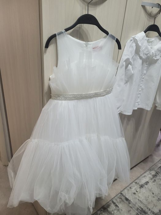 Rochie alba 7 ani
