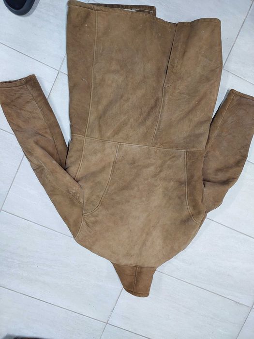 Мъжки кожух от естествена кожа