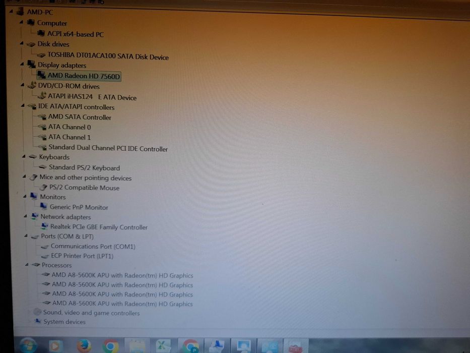 PC cu Monitor LG 21.5 inchi 16:9