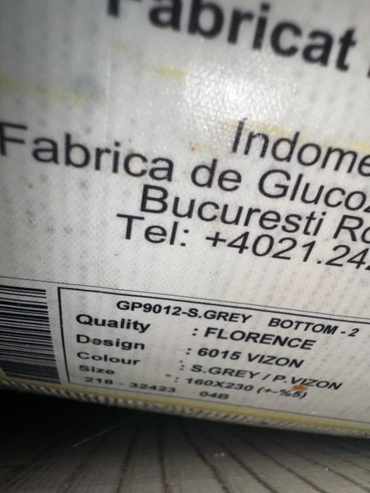 Vand Covor 160 230 gri