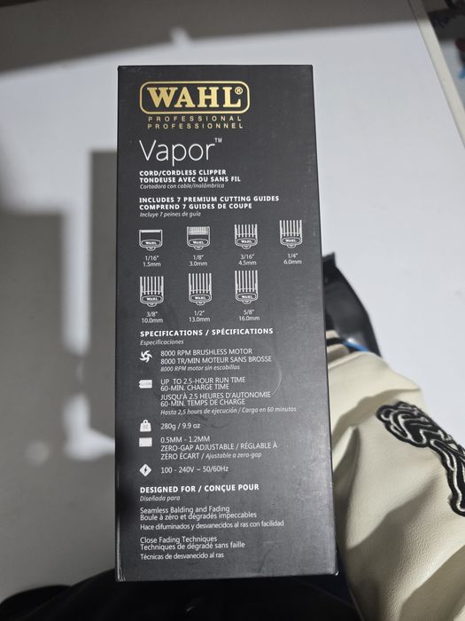 Mașina de tuns Wahl Vapor